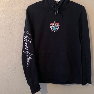 Two ladies Volcom skate Hoodies